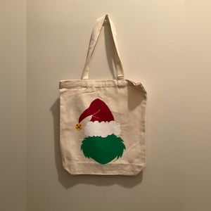 Grinch Christmas tote bag